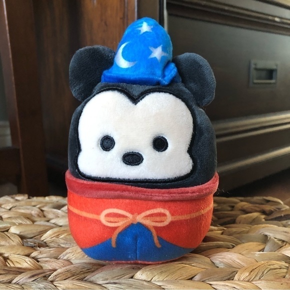 Squishmallows Disney: The Sorcerer’s Apprentice Mickey Mouse 4” - Picture 1 of 5